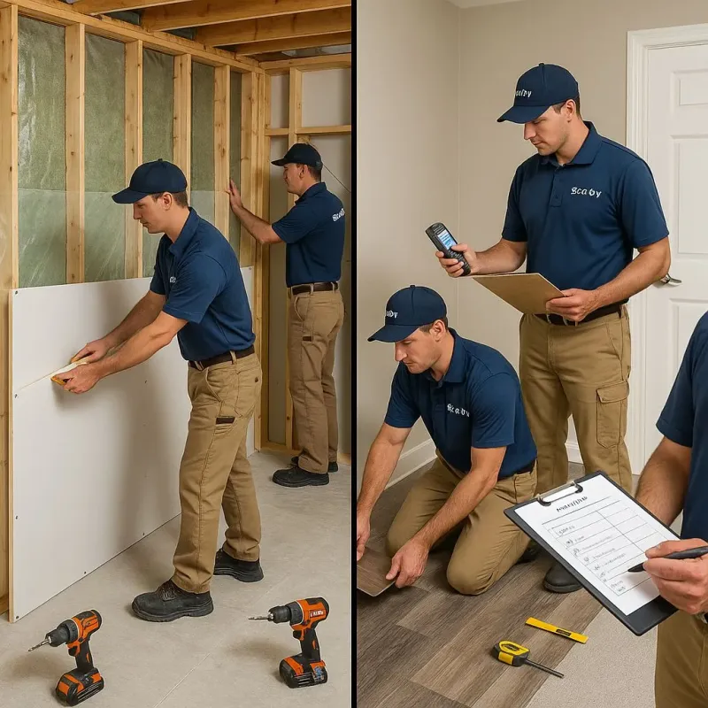 Repairs and Reconstruction process in Altoona, WI